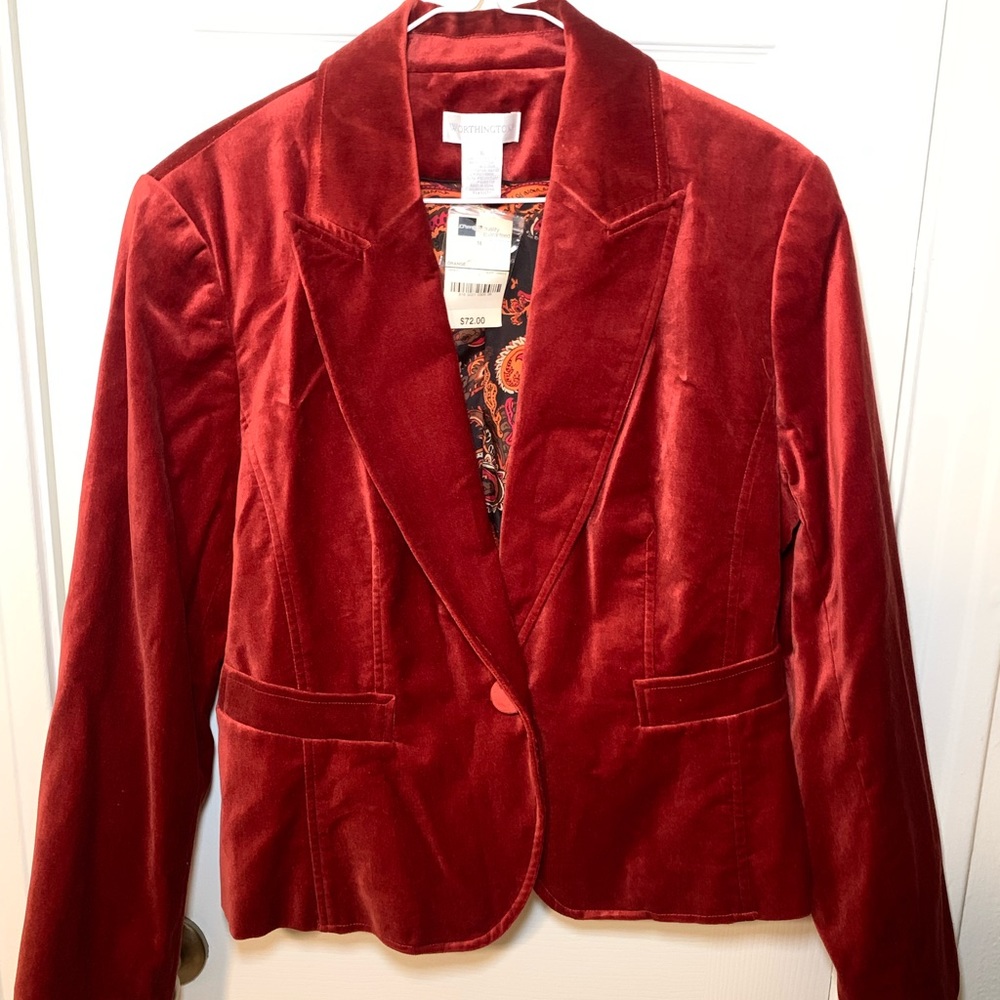 Velvet Blazer